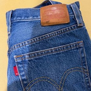 Levi’s 501 Size 25 Denim High Waisted Shorts